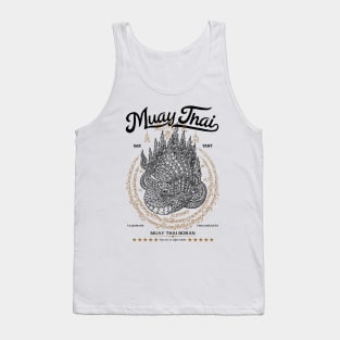 The Serpents Muay Thai Kickboxing Tattoo Tank Top